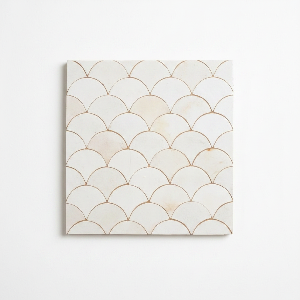 Écailles blanc — style référence