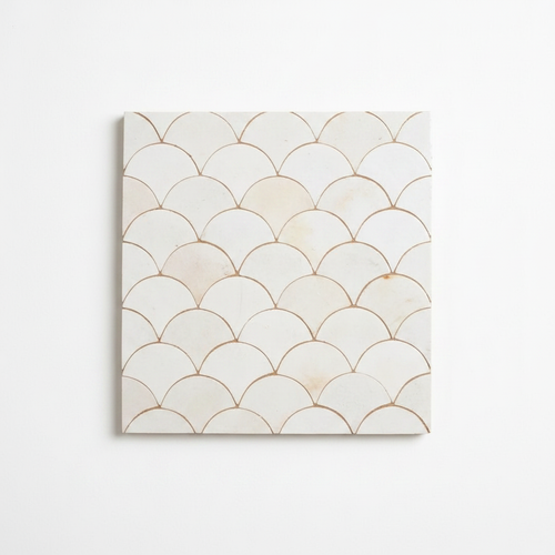 Écailles blanc — style référence